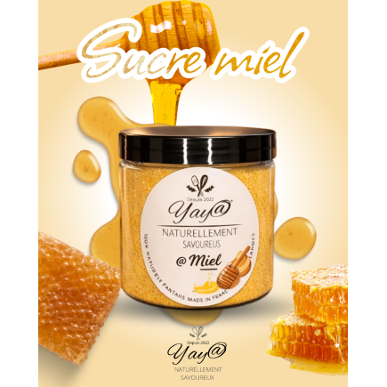 Sucre aromatisé au miel