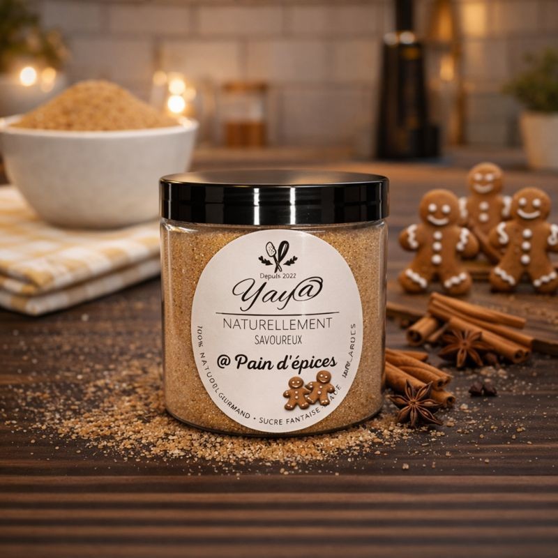 Sucre aromatisé pain d'épices