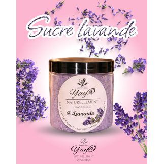 Sucre aromatisé à la lavande