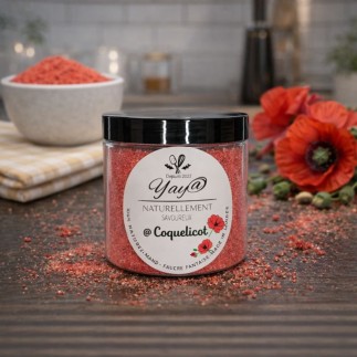 Sucre aromatisé au coquelicot 200g
