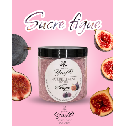 Sucre aromatisé à la figue