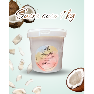 Sucre aromatisé à la coco