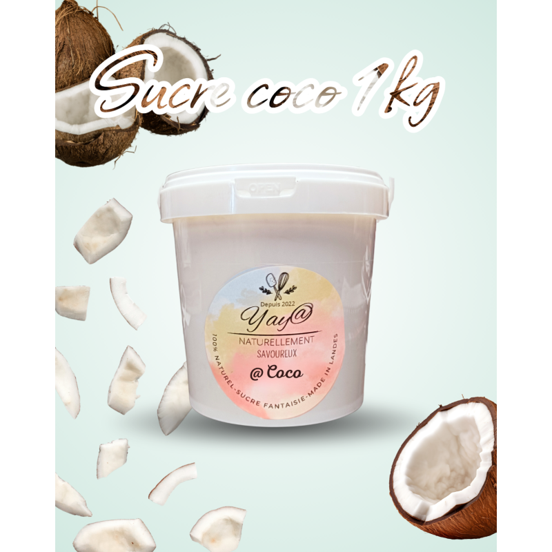 Sucre aromatisé à la coco
