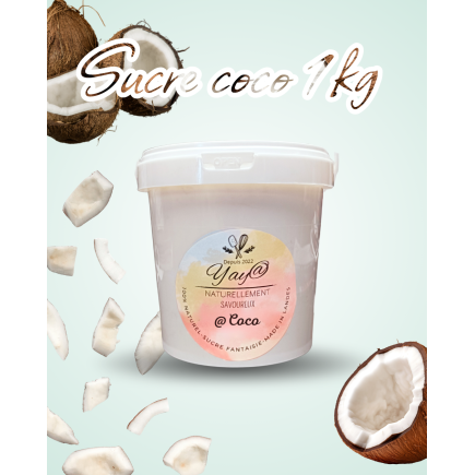 Sucre aromatisé à la coco