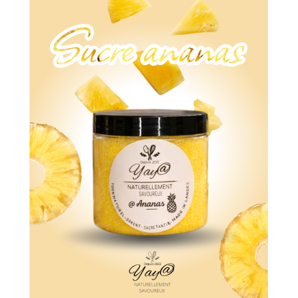 Sucre aromatisé à l'ananas