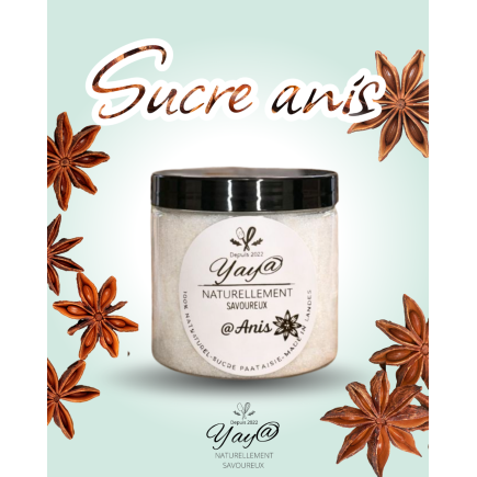 Sucre aromatisé à l'anis