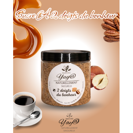 Sucre aromatisé "A 2 doigts du bonheur"