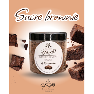 Sucre aromatisé au brownie 200g