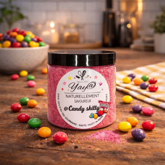 Sucre aromatisé candy skitty 200g