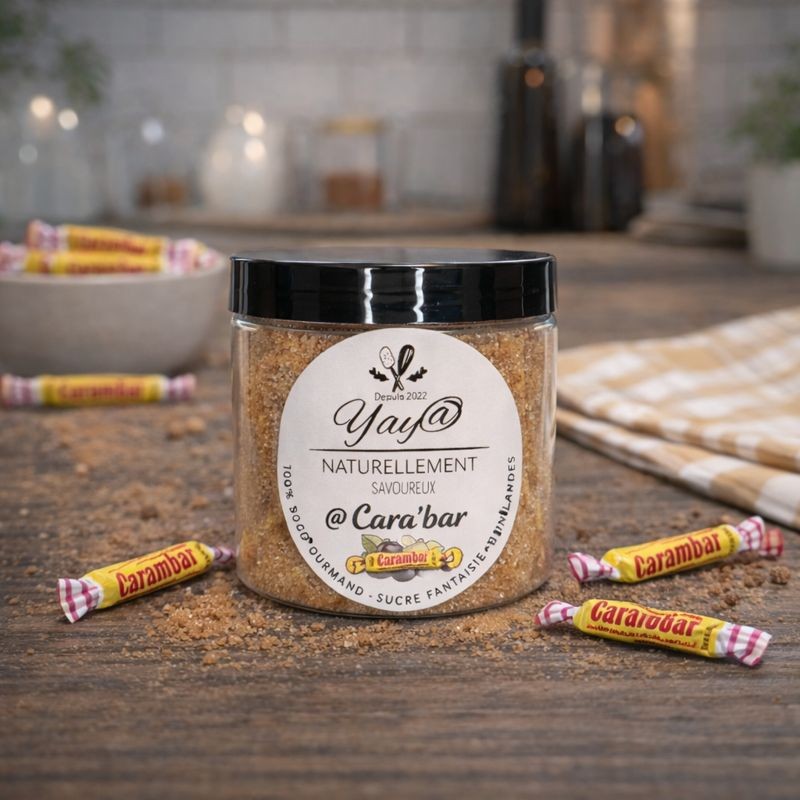Sucre aromatisé cara'bar