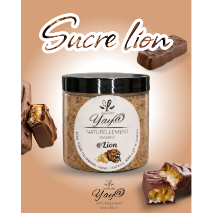 Sucre aromatisé " Comme un lion"