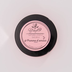 Sucre aromatisé à la pomme d'amour pour vos yaourts, chantilly, pâtisseries...