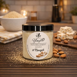 Sucre aromatisé au nougat