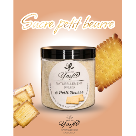 Sucre aromatisé au petit beurre