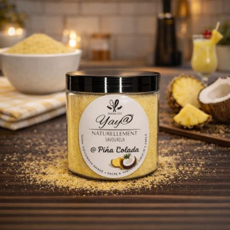 Sucre aromatisé à la pina colada 200g