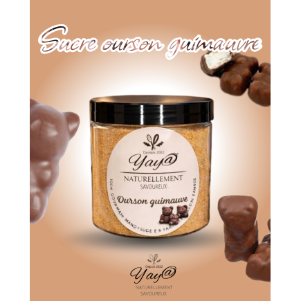 Sucre aromatisé ourson à la guimauve