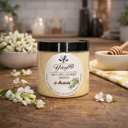 Sucre aromatisé aux fleurs d'acacia 200g