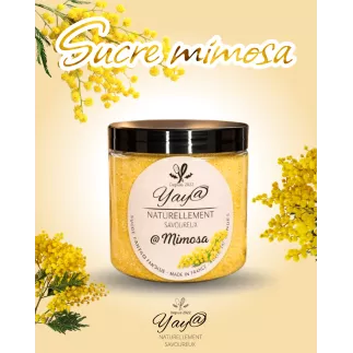 Sucre aromatisé au mimosa