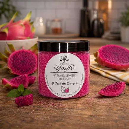Sucre aromatisé au fruit du dragon 200g