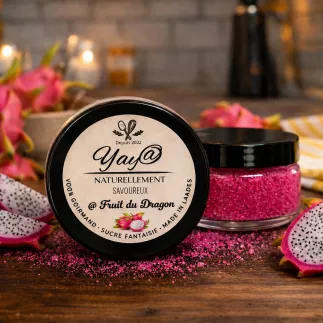 Sucre aromatisé au fruit du dragon
