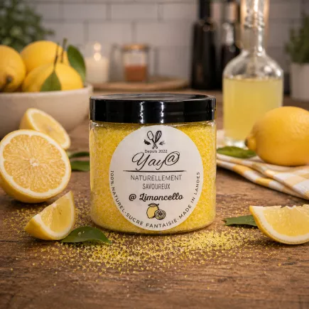 Sucre aromatisé au Limoncello 200g