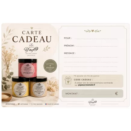 carte cadeau