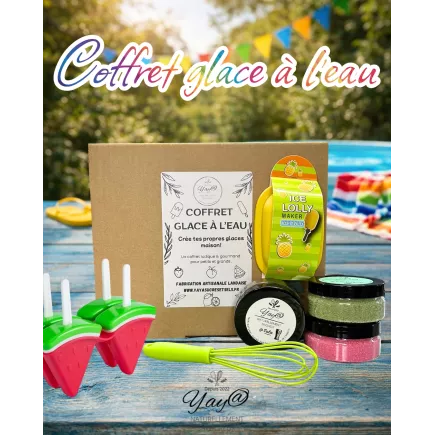Coffret glace à l'eau