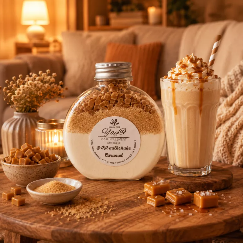 Kit à Milkshake - Caramel Beurre Salé