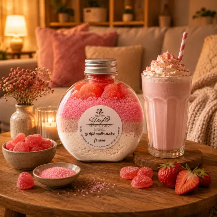 Kit à Milkshake - Bonbon Fraise