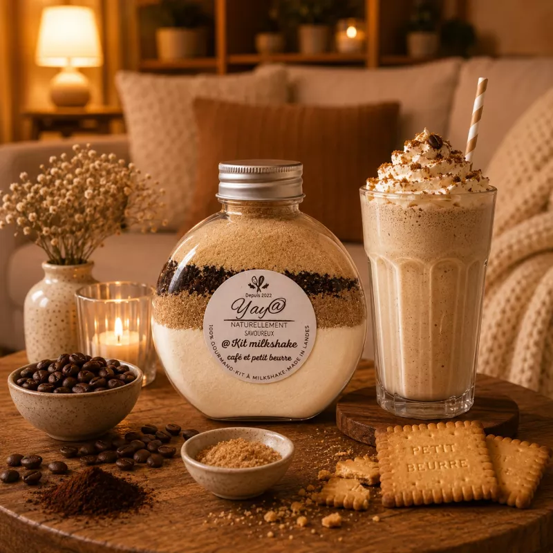 Kit à Milkshake - Café & Petit-Beurre Kit à Milkshake - Café & Petit-Beurre