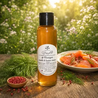 Vinaigre Aneth & Baies Roses