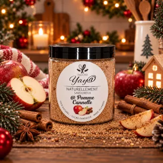 Sucre aromatisé pomme cannelle 200g