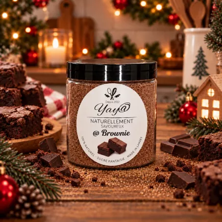 Sucre aromatisé au brownie 200g