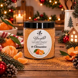 Sucre aromatisé à la clémentine 200g