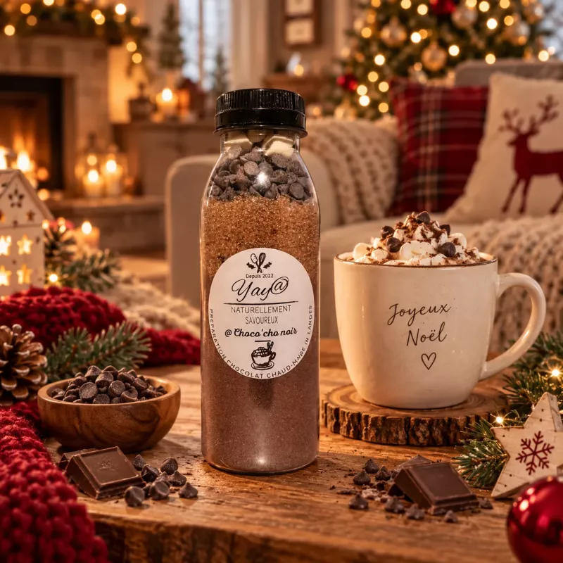 Kit pour Chocolat Chaud – Choco Cho Noir Kit pour Chocolat Chaud – Choco Cho Noir