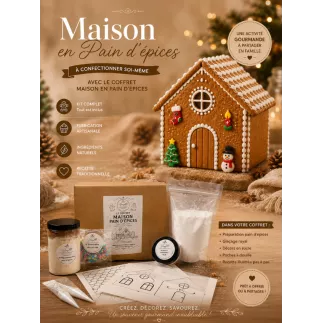 Coffret maison en pain d'épices