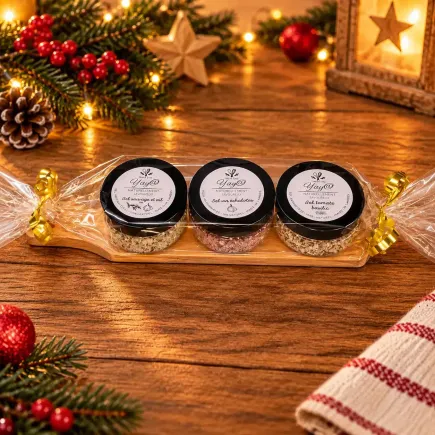 Planche de 3 Sels Aromatisés Artisanaux | Yaya Naturellement Savoureux