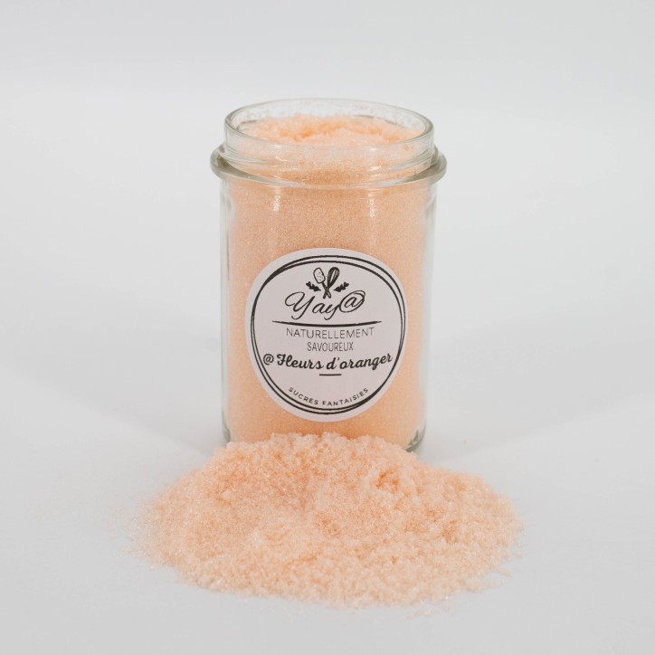 Sucre fleur d'oranger-200G