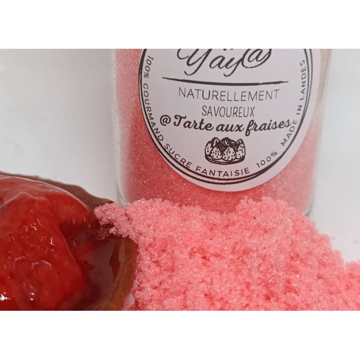 Sucre tarte aux fraises- 200G