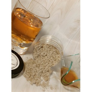 Sel au whisky miel- 100GR Gros sel de l'Ile de Ré aromatisé
