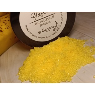Sucre aromatisé à la banane 100% naturel