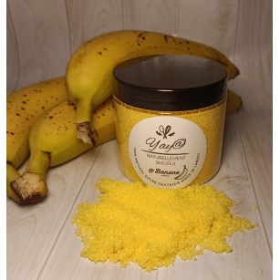 Sucre aromatisé à la banane en 100% naturel
