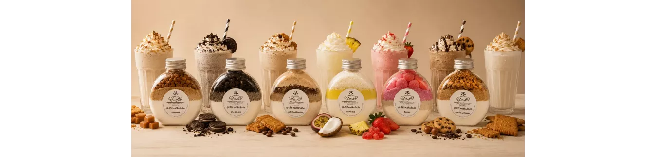 Kits Milkshake Artisanaux | Préparations boisson à Faire Maison - Yaya