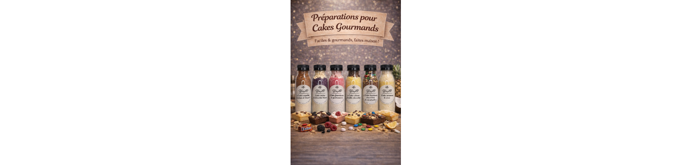 Les préparations pour cakes - Yaya naturellement savoureux