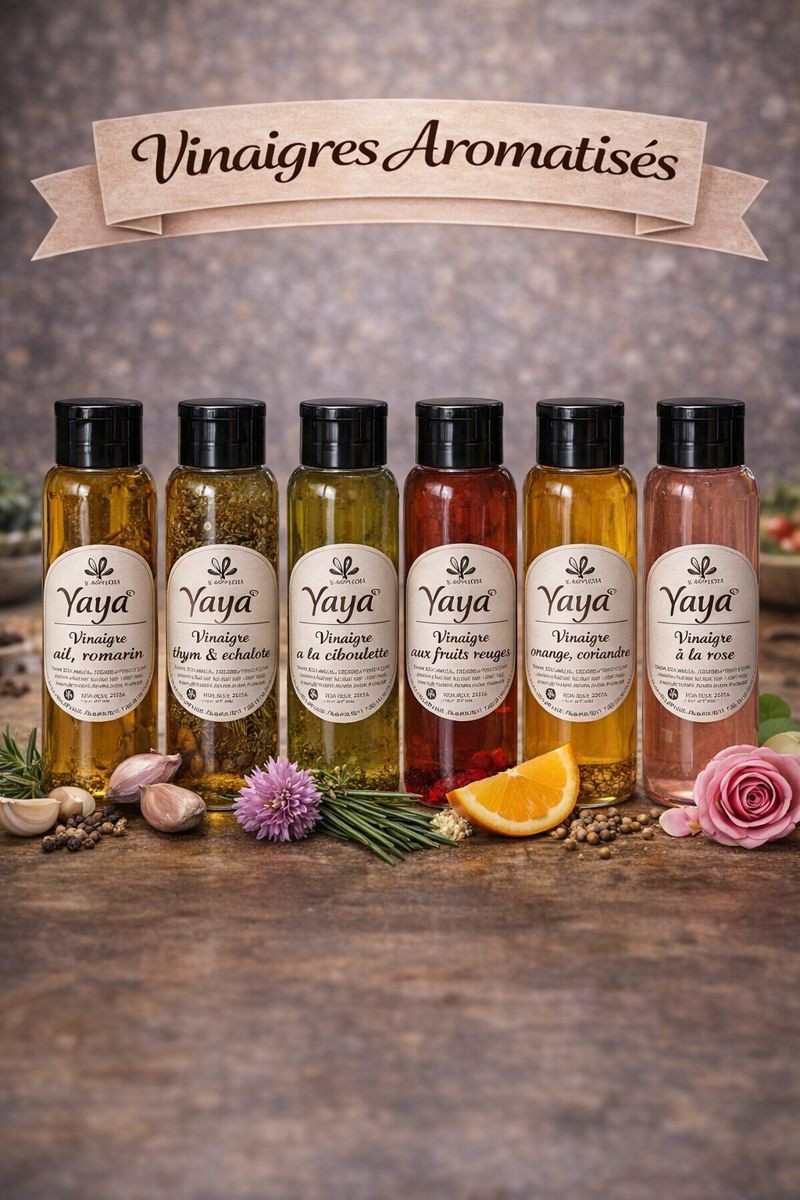 Les vinaigres aromatisés
