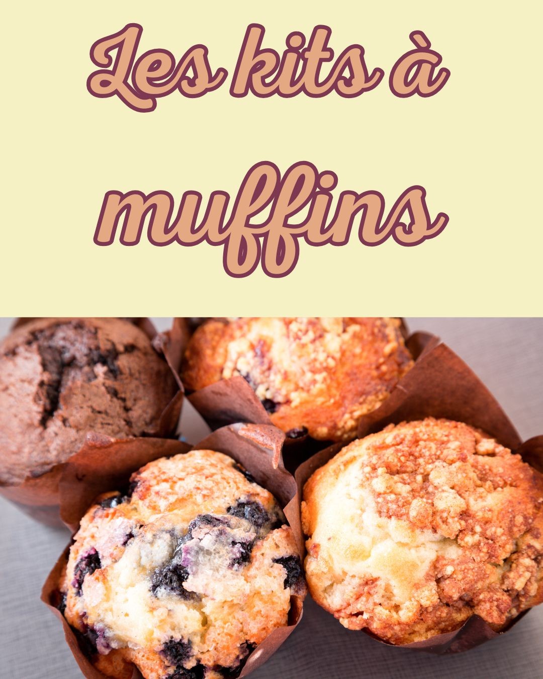 Les préparations à muffins