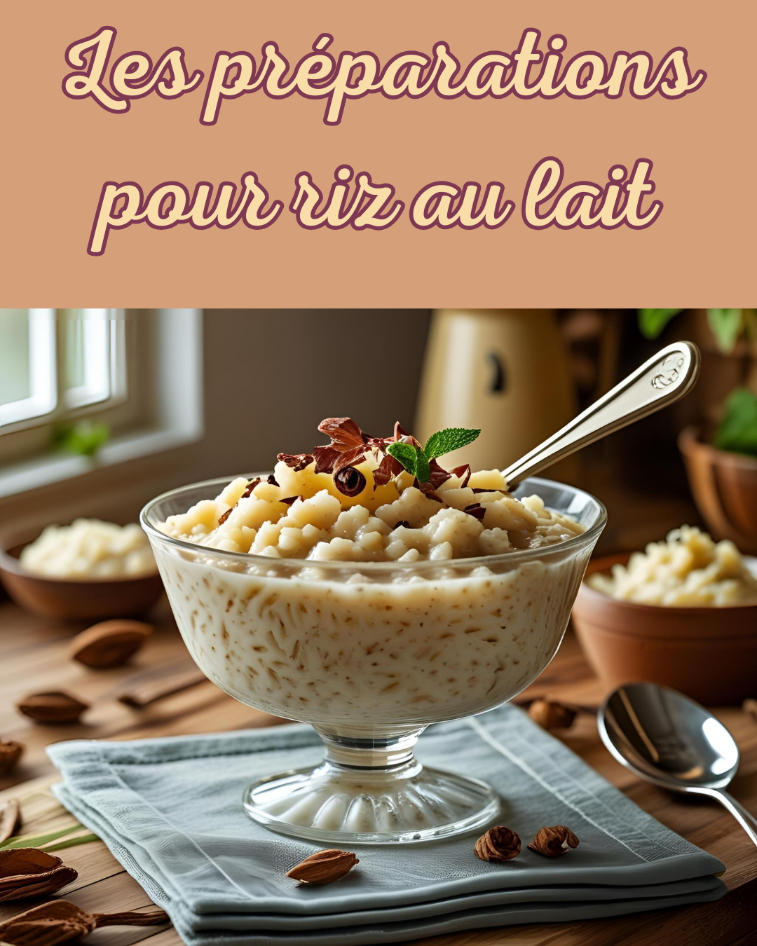 Les préparations à riz au lait