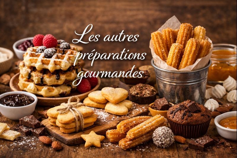 Les autres préparations gourmmandes