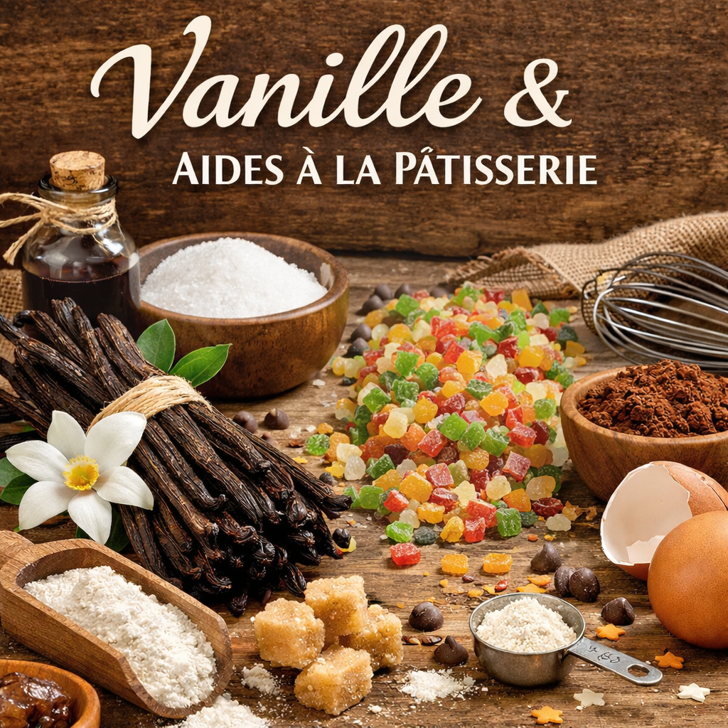 Vanilles & aides à la pâtisserie